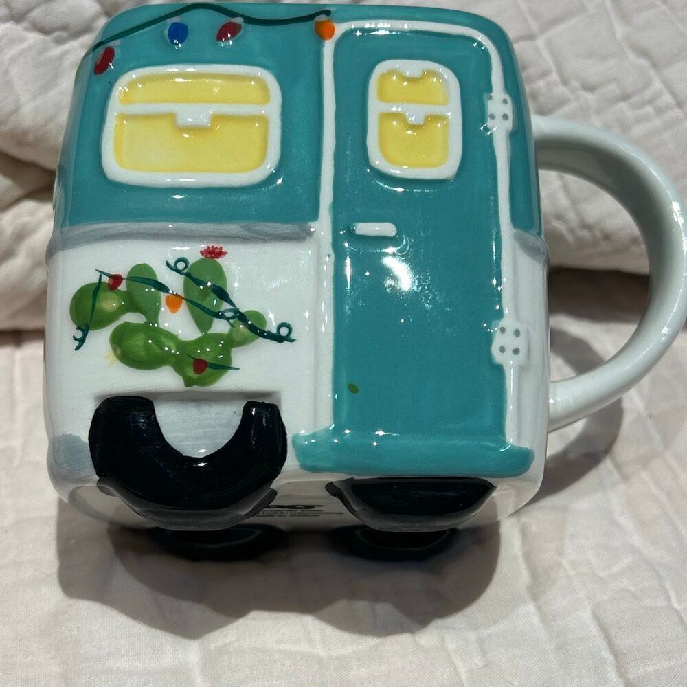 Tag RV Camper Christmas Coffee Mug Ceramic dishwasher Safe - Picture 6 of 6